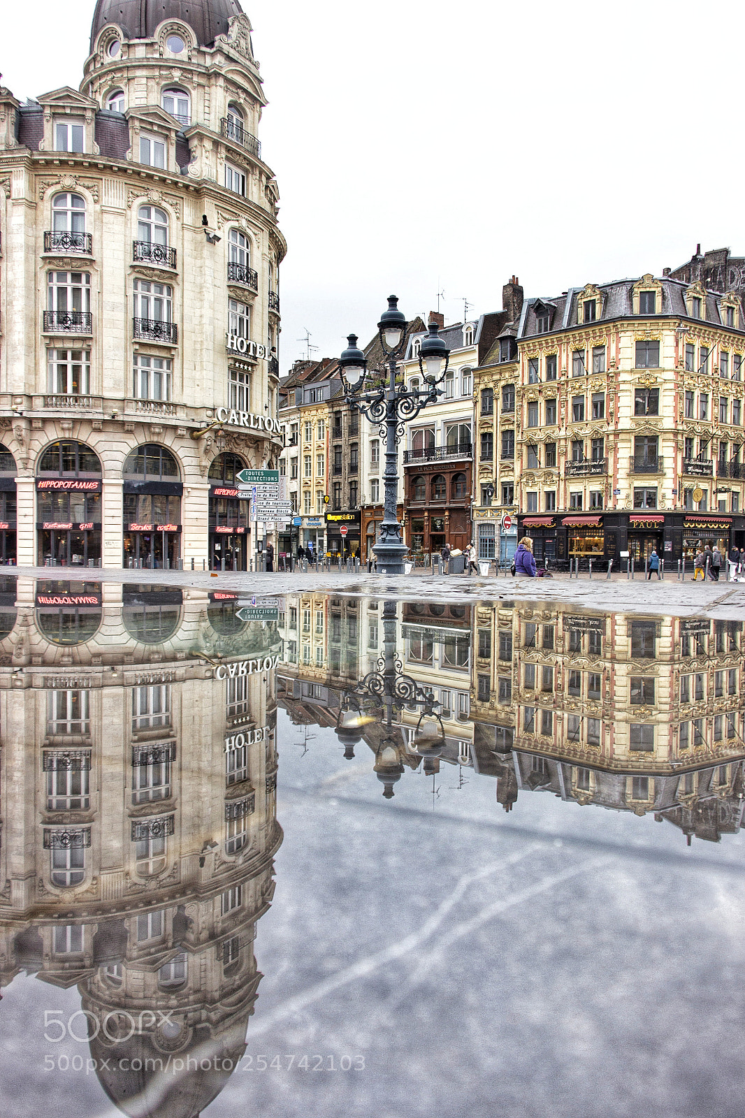 Canon EOS 600D (Rebel EOS T3i / EOS Kiss X5) sample photo. Lille after rain photography