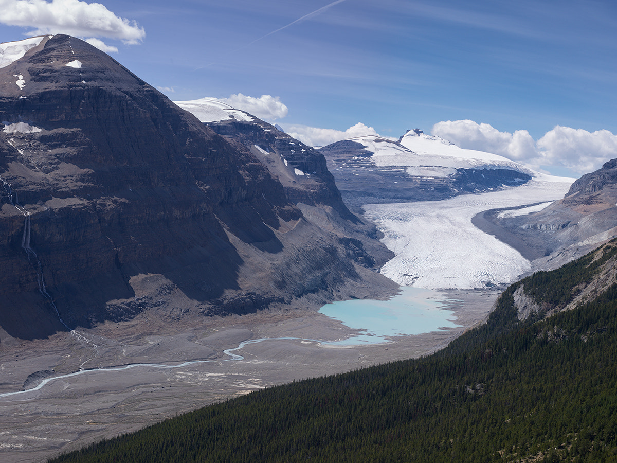 Hasselblad H4D sample photo. Saskatchewan glacier photography