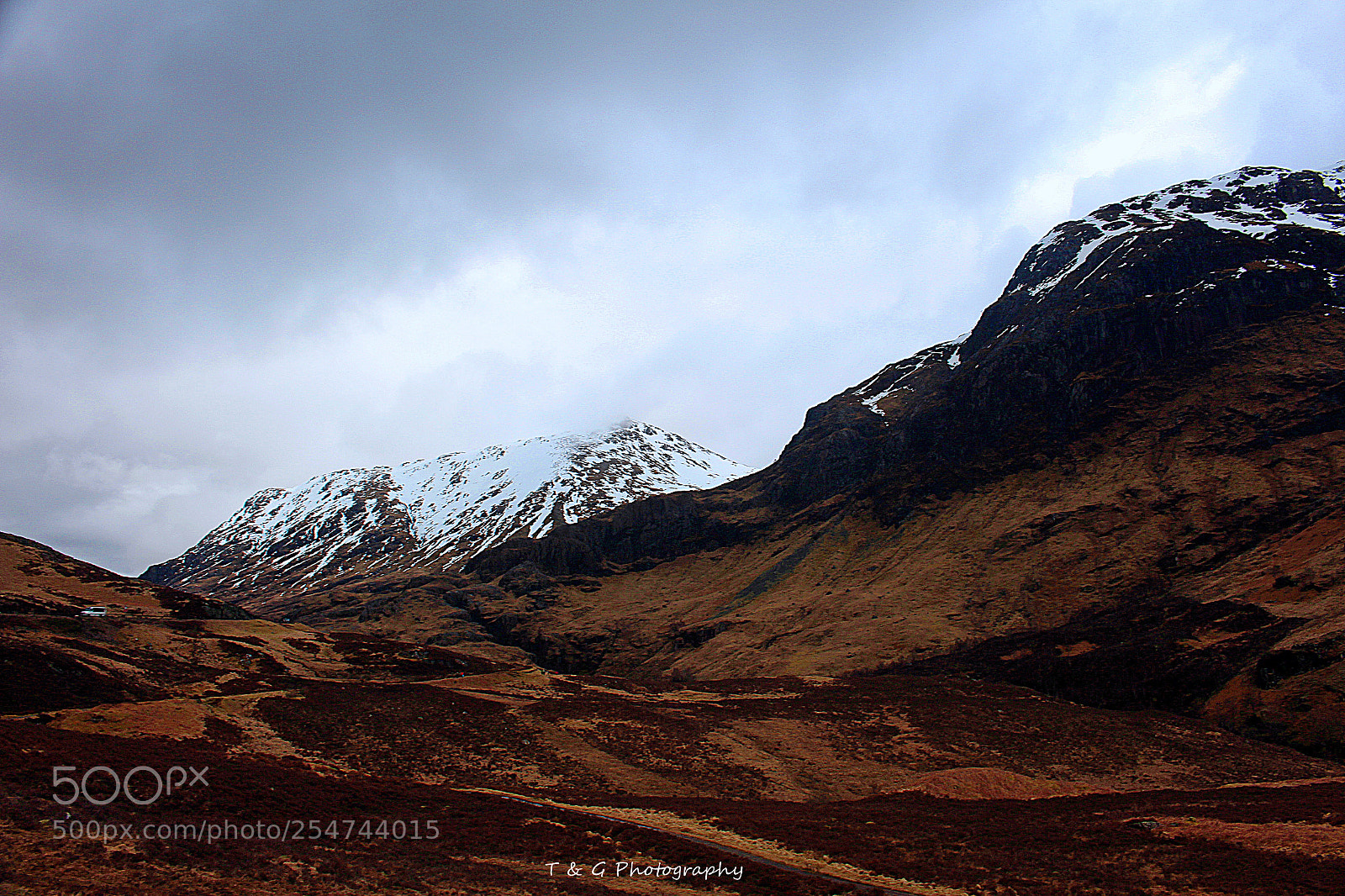 Canon EOS 100D (EOS Rebel SL1 / EOS Kiss X7) sample photo. Moody glencoe photography
