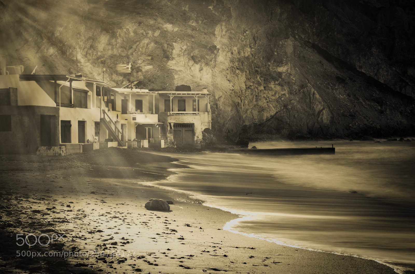Nikon D5300 sample photo. Fyropotamos monochrome photography