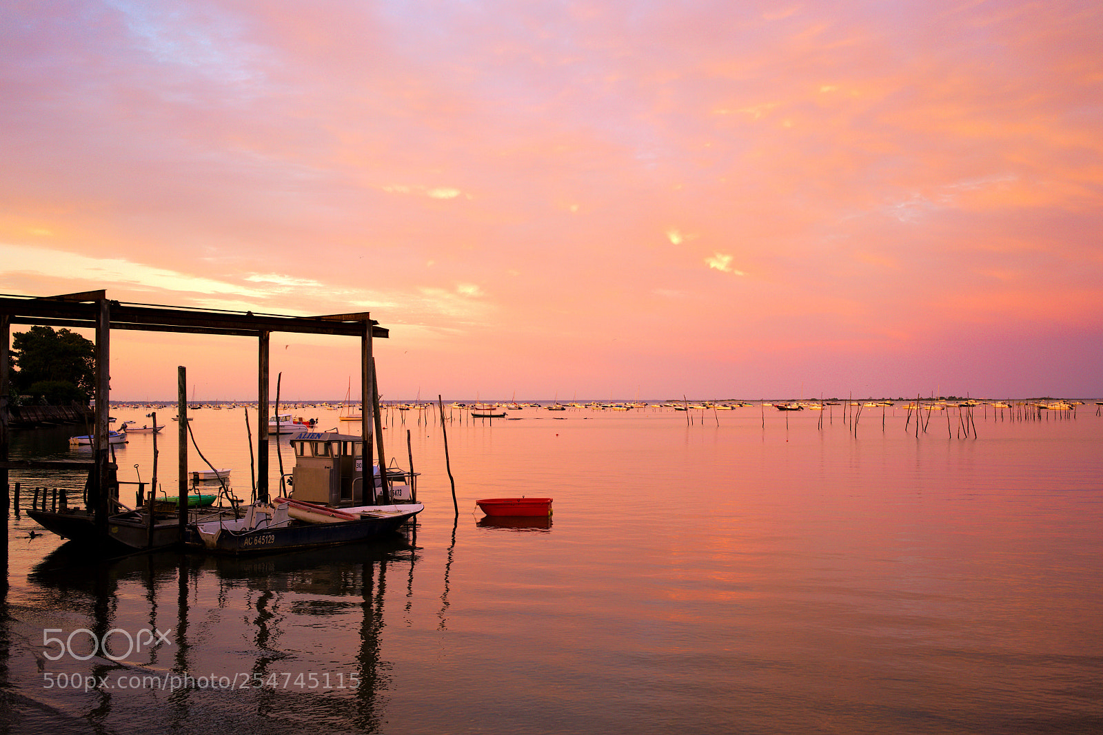 Sony a7R II sample photo. Sunset at bassin d photography