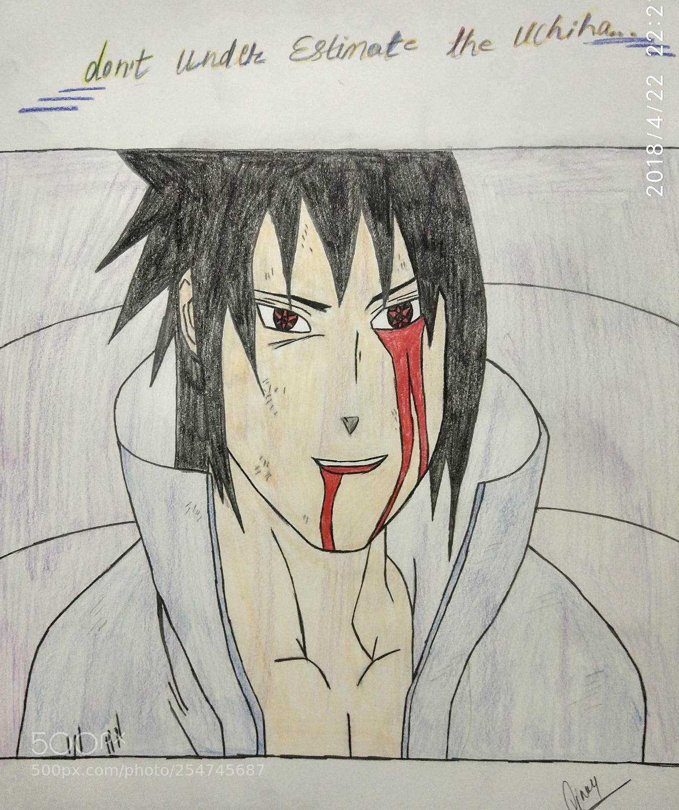 Xiaomi MI 5 sample photo. Sasuke uchiha photography