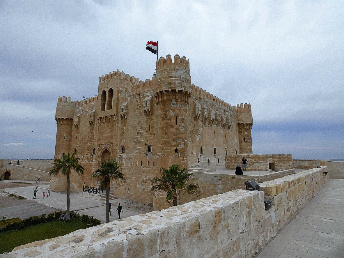 Samsung WB2200F sample photo. Alexandria castle. photography