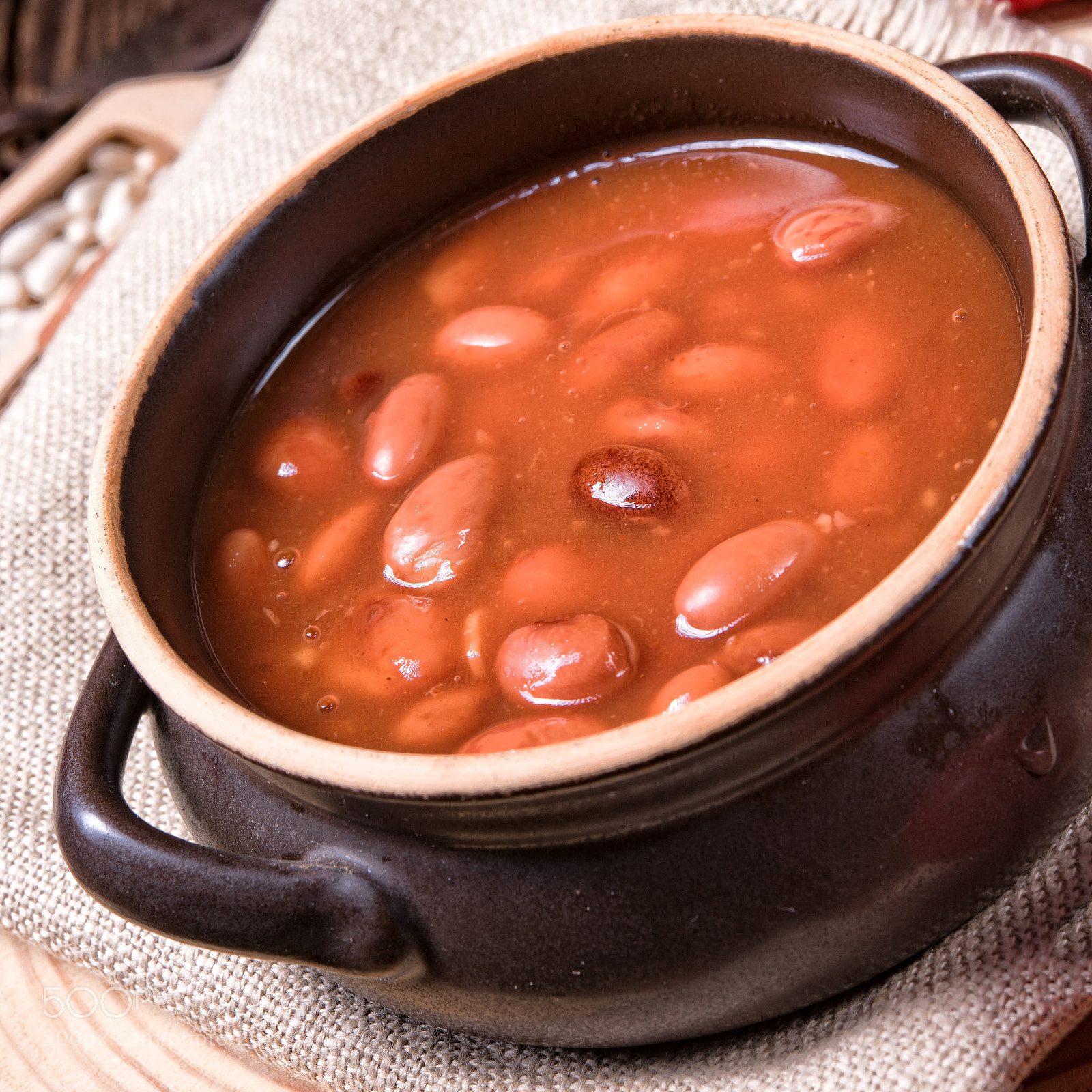Nikon D810 sample photo. Baked beans in tomato photography