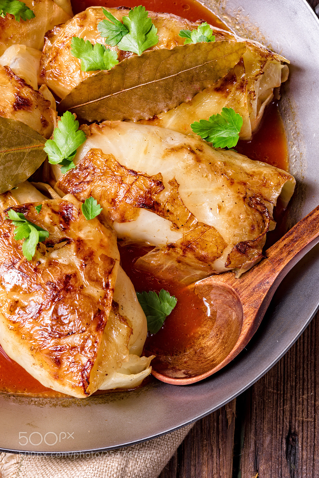 Nikon D810 sample photo. Baked cabbage rolls in photography