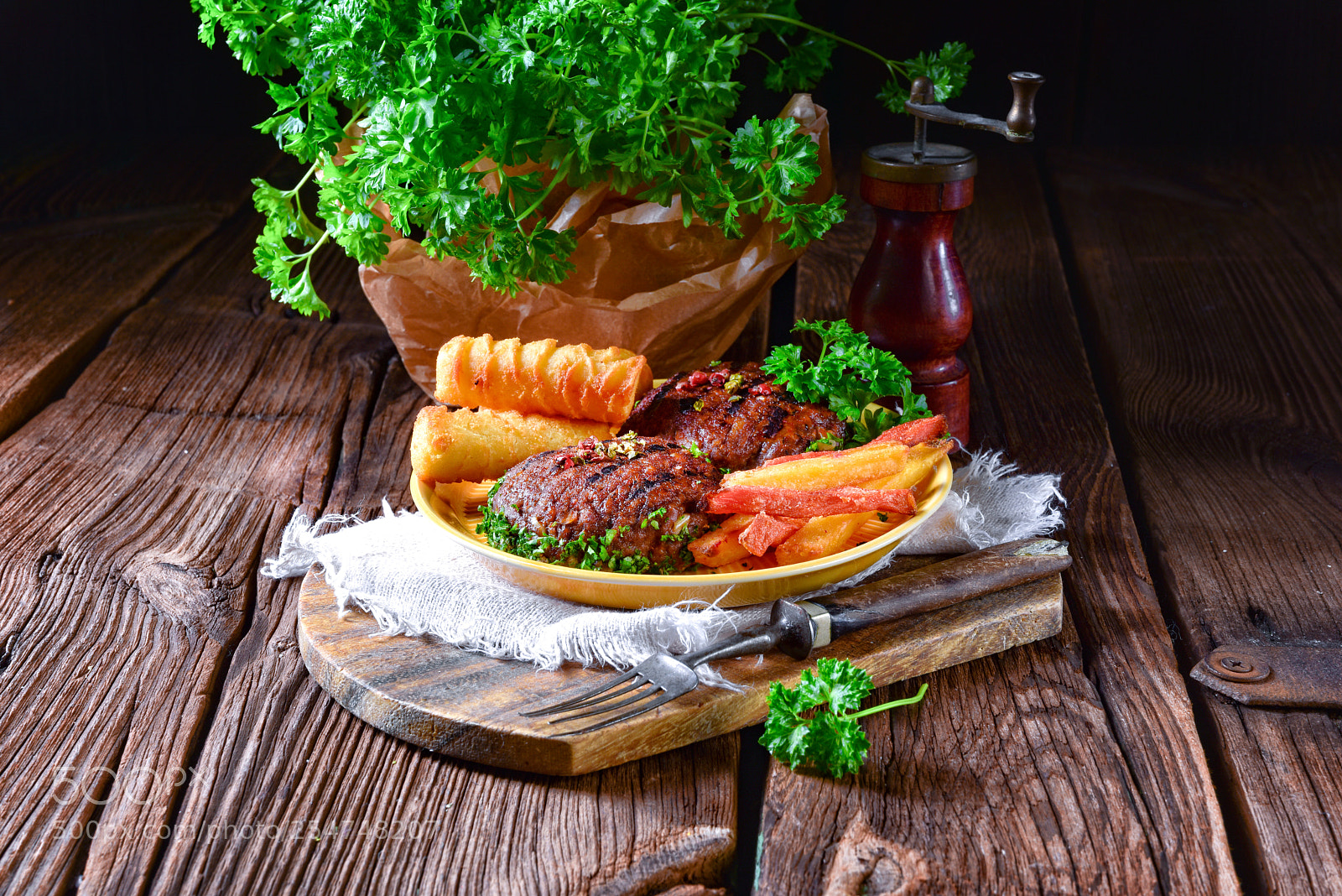Nikon D810 sample photo. Grilled bullets with croquettes photography