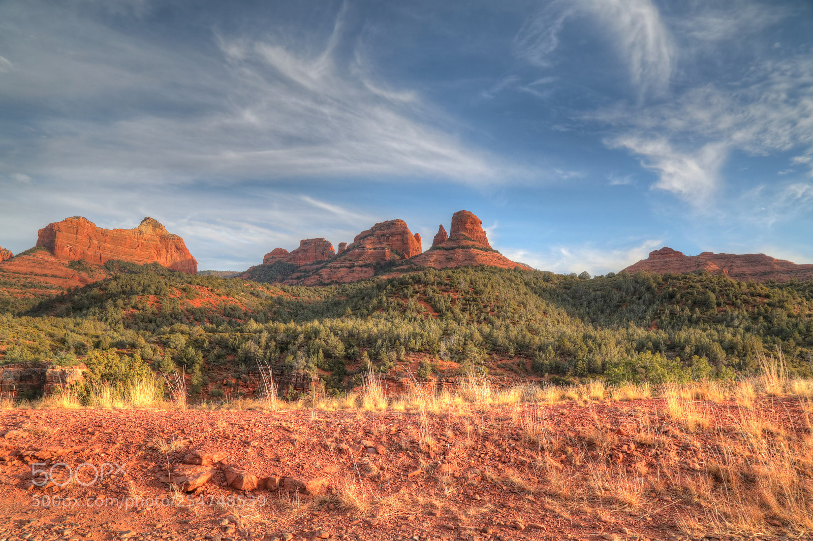 Canon EF 24-105mm F4L IS USM sample photo. Sedona over  christmas photography