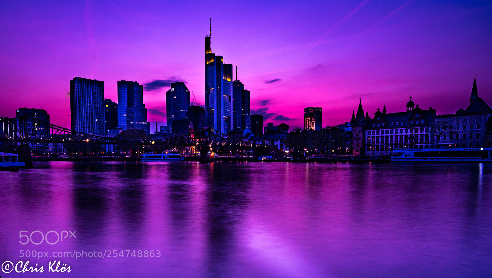 Nikon D3400 sample photo. Skyline frankfurt am main photography