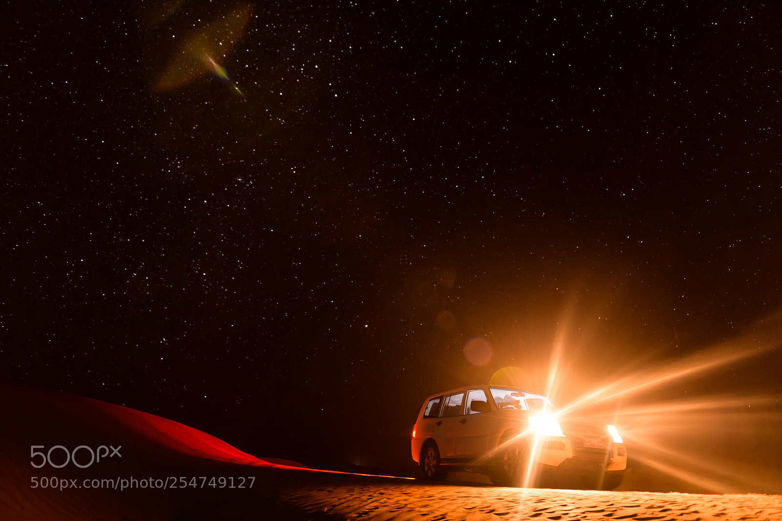 Nikon D850 sample photo. Starry desert nights oman photography
