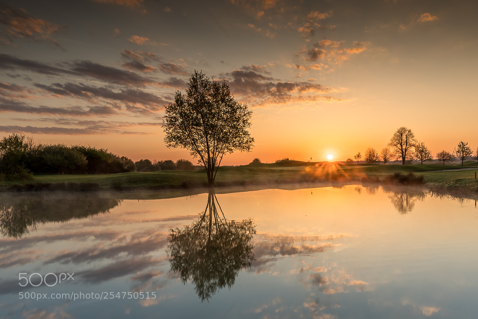 Canon EOS 6D Mark II sample photo. Morning on hole 4 photography