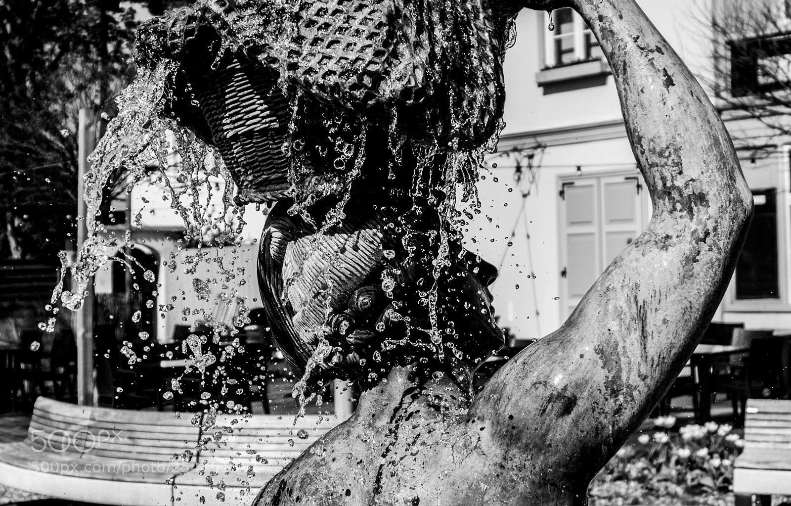 Sony a6000 sample photo. Fountain of jaś rybak. photography