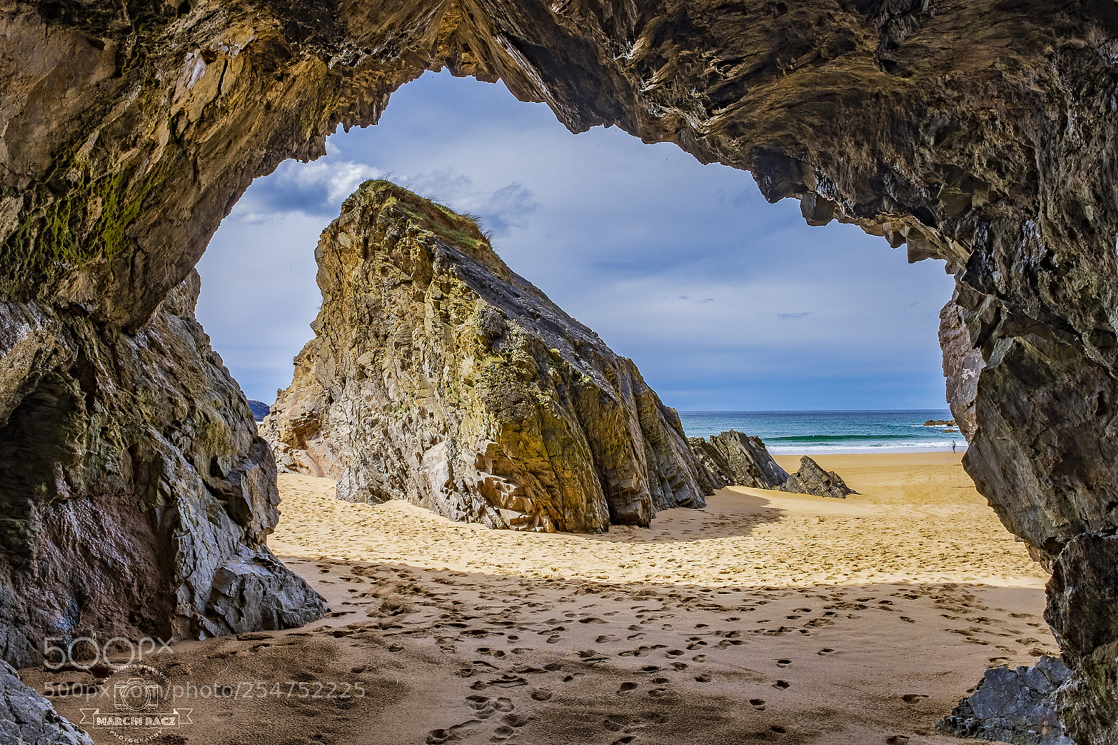 Fujifilm X-T1 sample photo. Murder hole , co. donegal photography