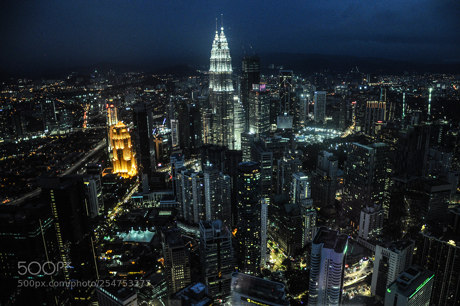 Nikon D90 sample photo. Rooftops of kuala lumpur photography