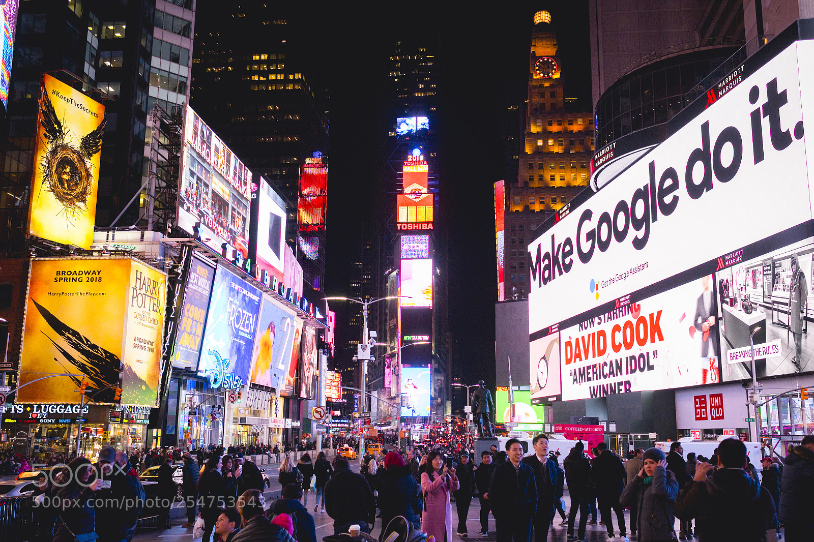 Fujifilm X-T1 sample photo. Times square photography