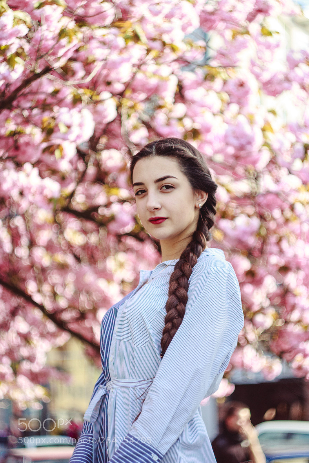 Canon EOS 700D (EOS Rebel T5i / EOS Kiss X7i) sample photo. Girl with sakura photography