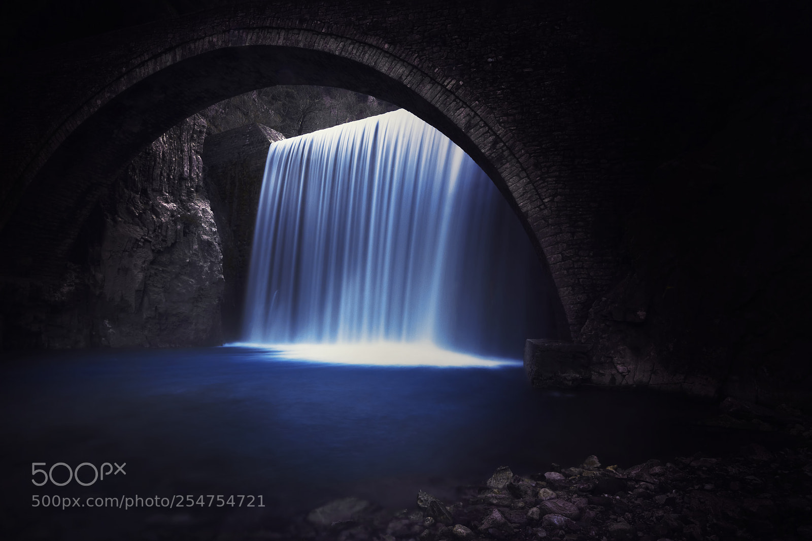 Nikon D5300 sample photo. Mystic watefall photography
