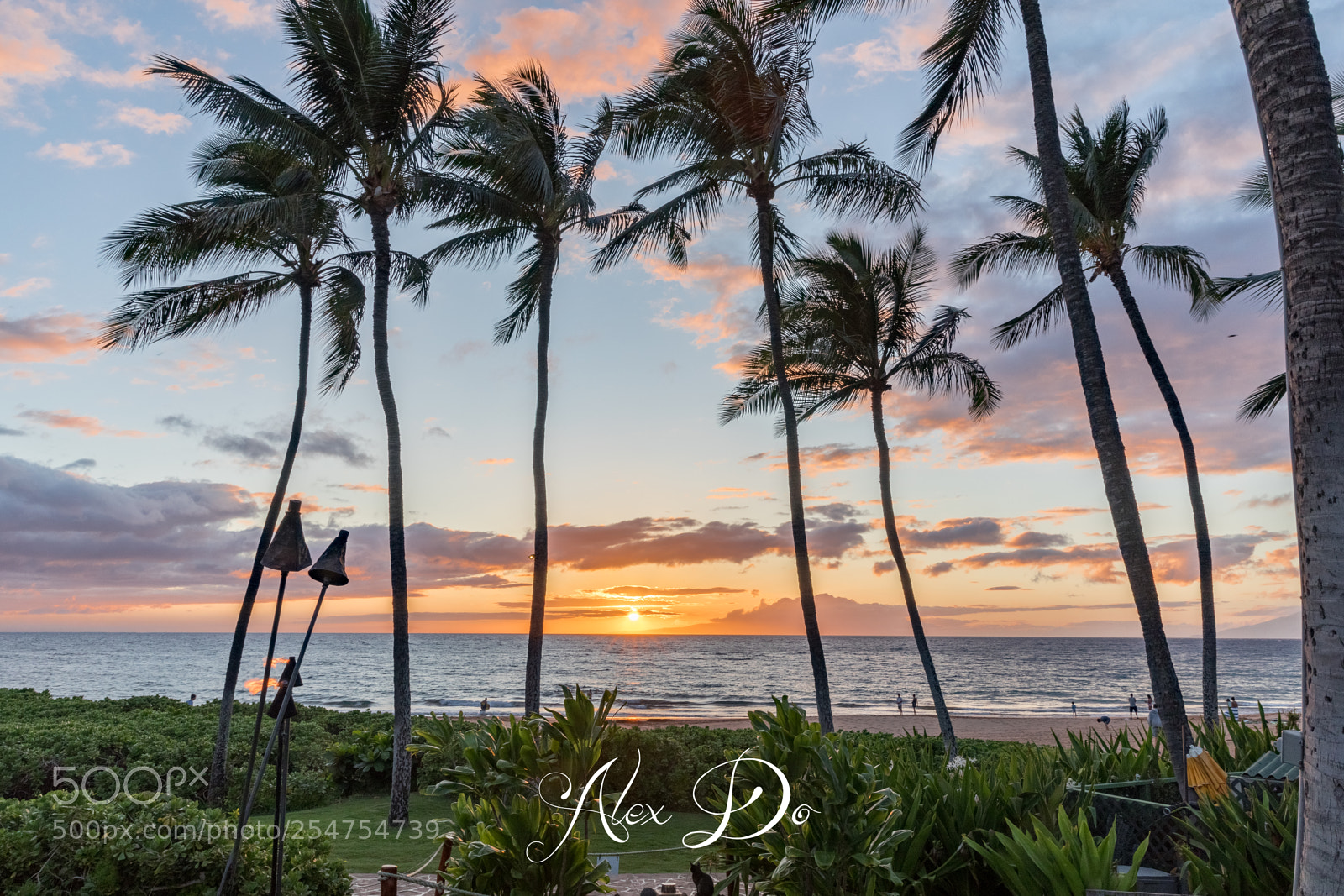 Canon EOS 5D Mark IV sample photo. Sunset at grand wailea photography