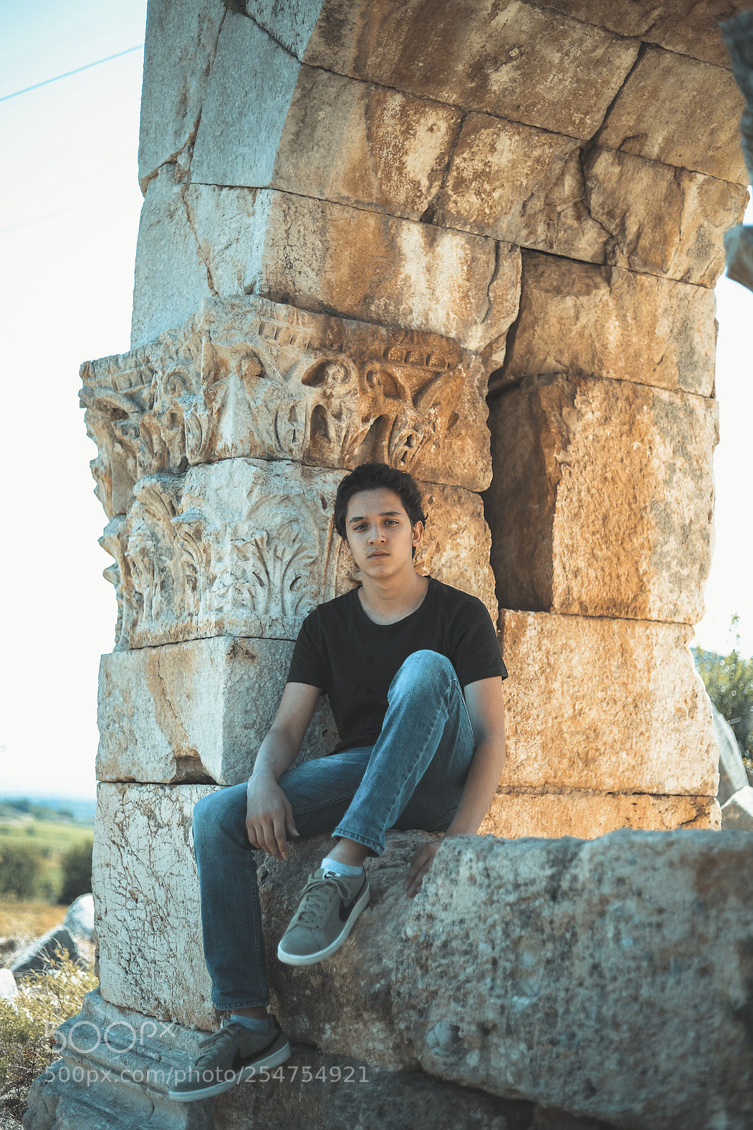 Canon EOS 6D Mark II sample photo. Man of stone photography