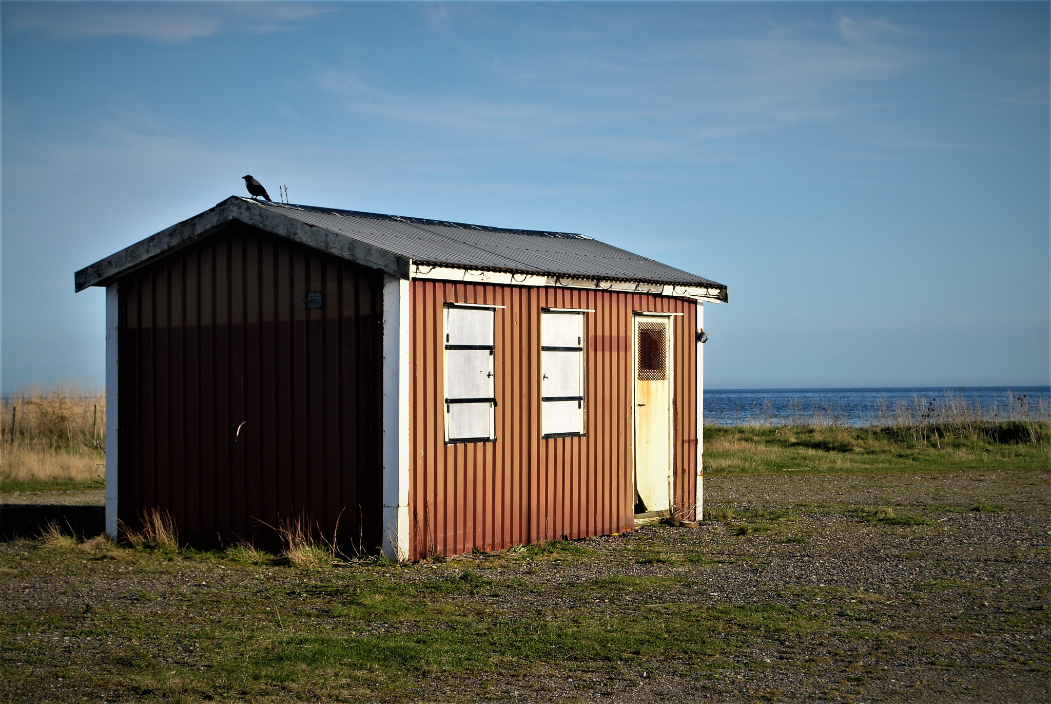 Nikon D200 sample photo. Coast line of trelleborg photography