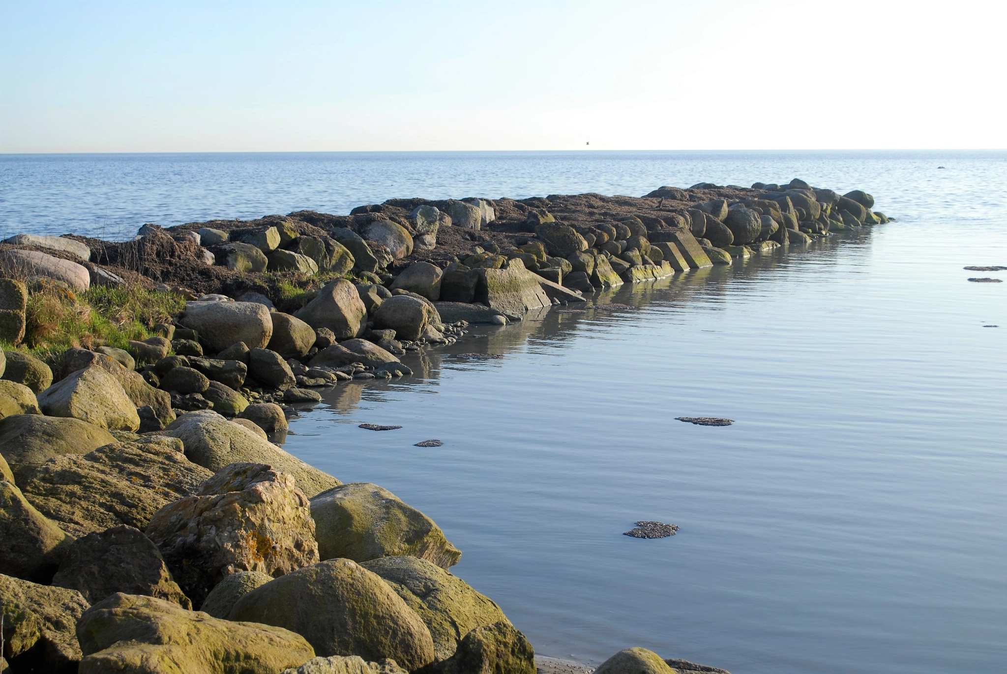 Nikon D200 sample photo. Coast line of trelleborg photography