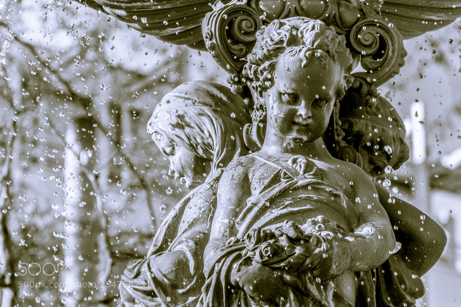 Sony a6000 sample photo. Fountain photography