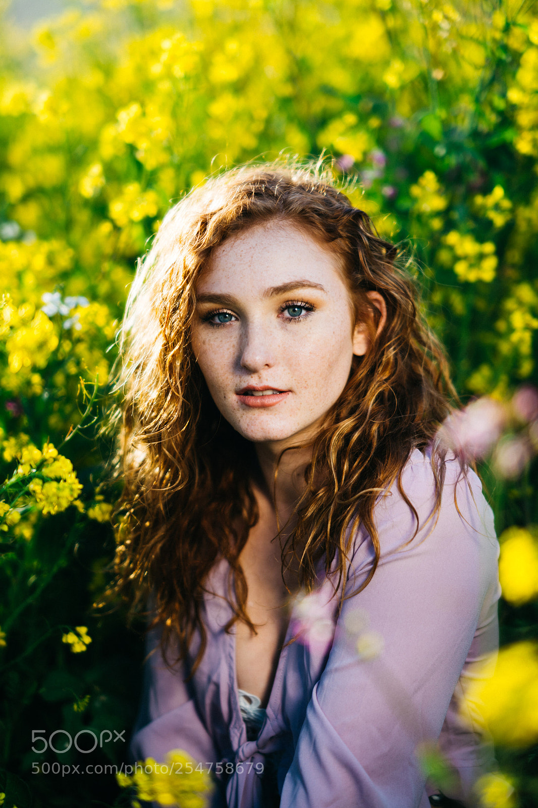 Sony a7 III sample photo. Flowers and freckles photography
