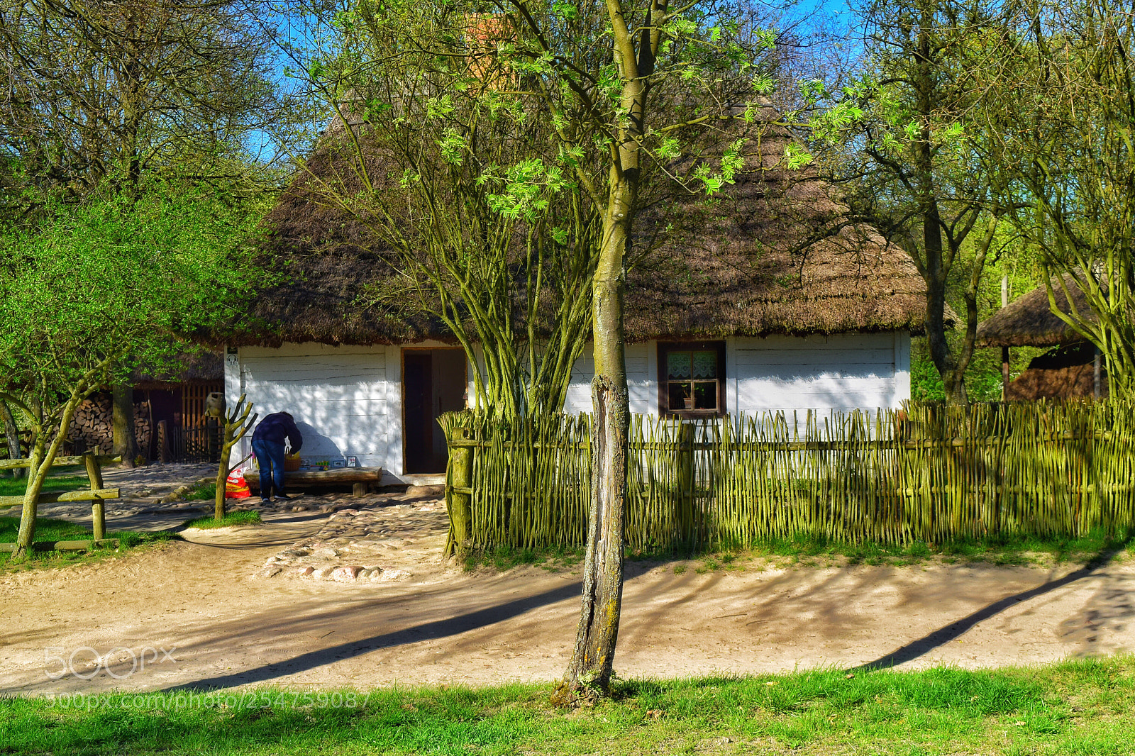 Nikon D5300 sample photo. Old country cottage photography