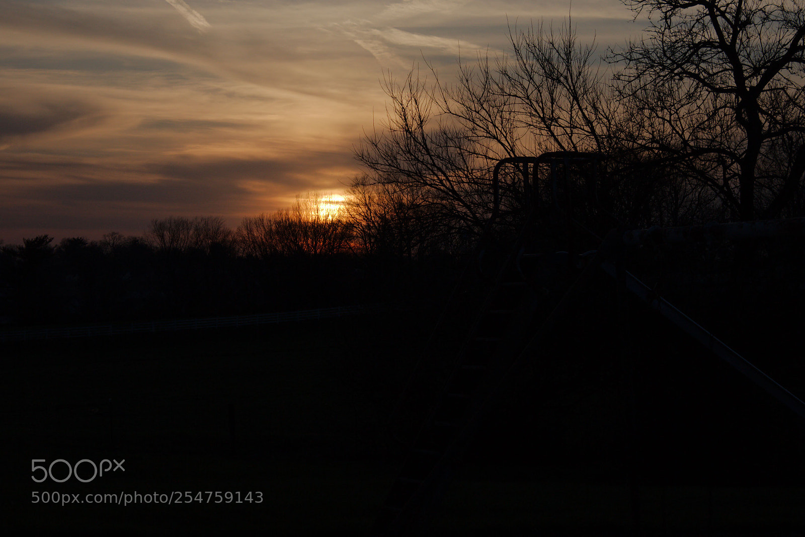 Canon EOS 550D (EOS Rebel T2i / EOS Kiss X4) sample photo. Sunset in ohio photography