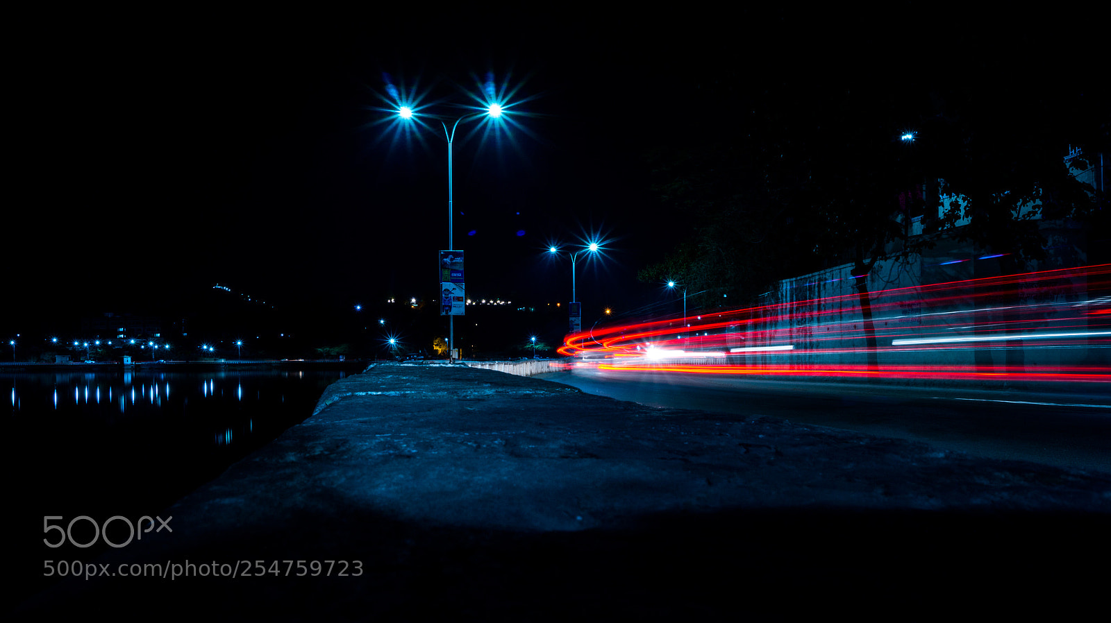 Sony SLT-A58 sample photo. Light trails photography