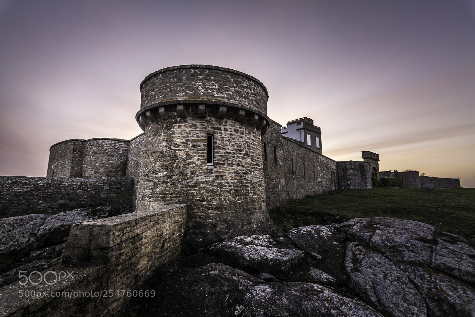 Nikon D7100 sample photo. Castle sun set photography