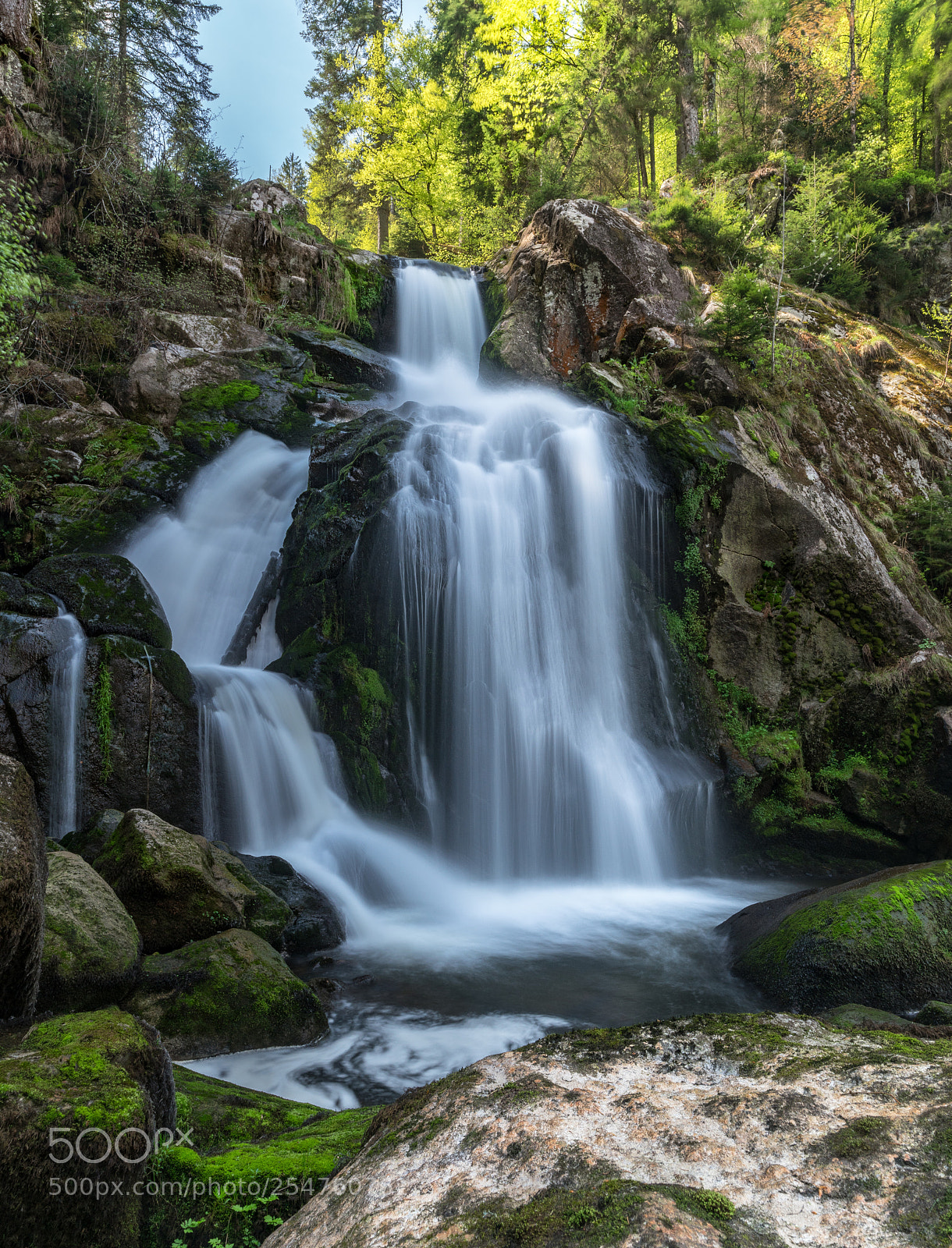 Sony a7R II sample photo. Triberger wasserfälle photography