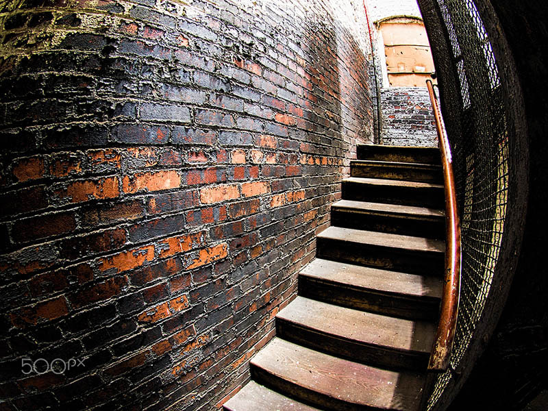 Olympus E-5 sample photo. Handrail photography