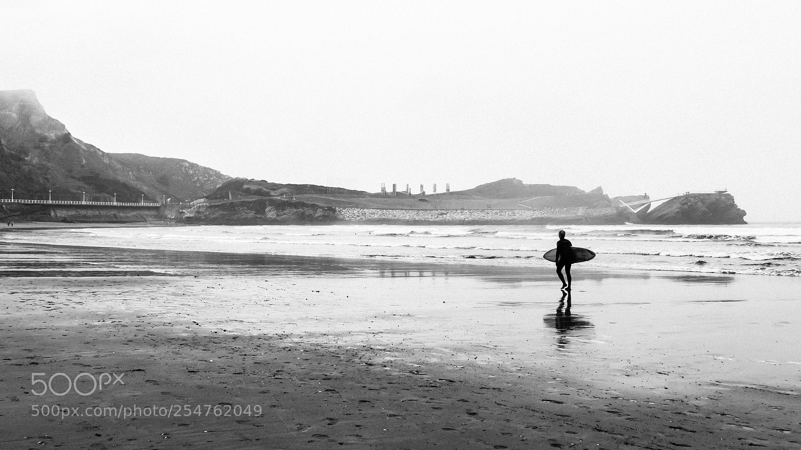 Panasonic Lumix DMC-LX100 sample photo. Surf in the mist ... photography