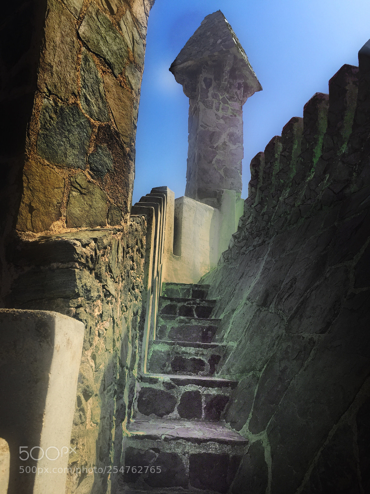 Apple iPhone 6 sample photo. The castle stair  photography