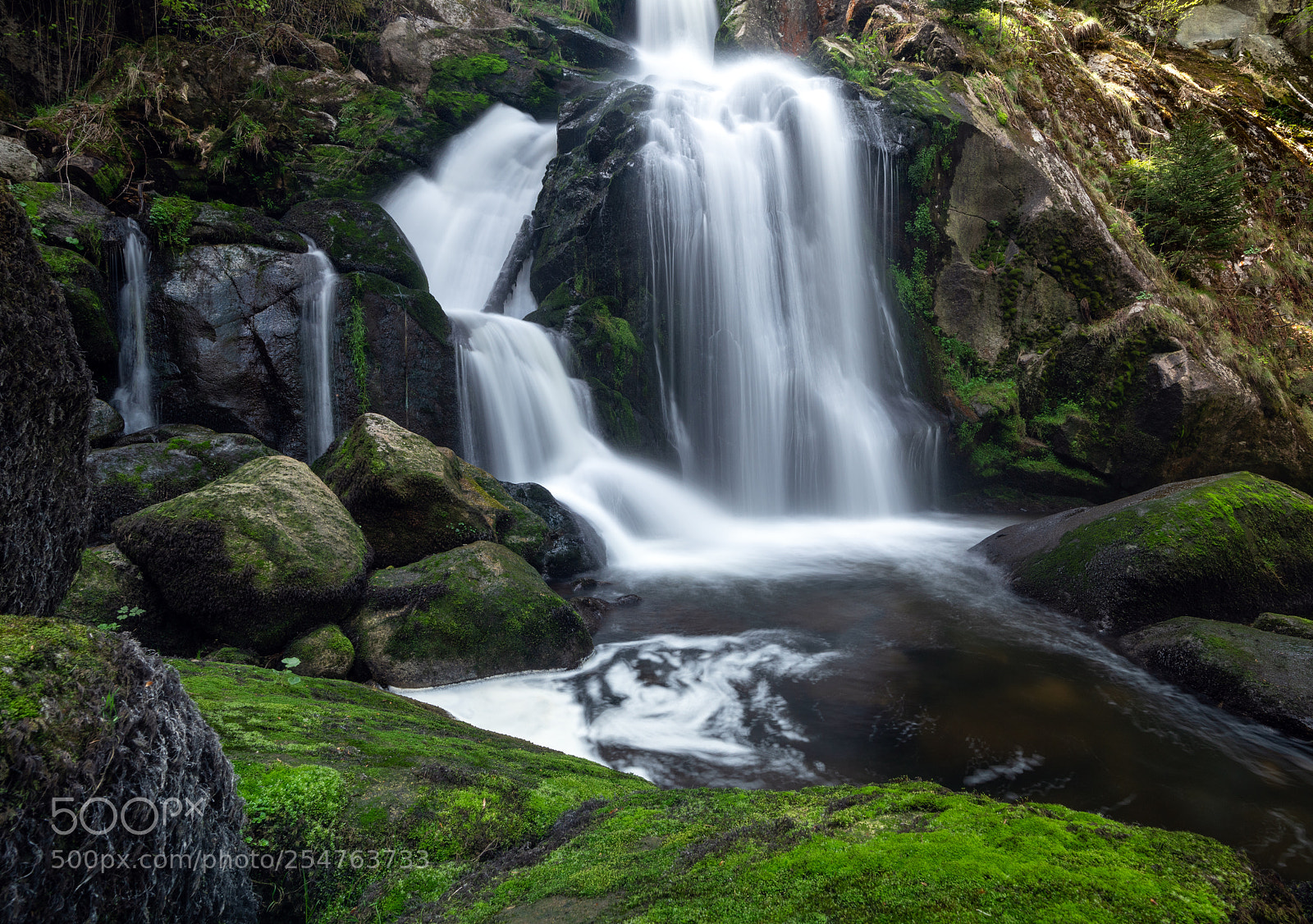 Sony a7R II sample photo. Triberger wasserfälle photography