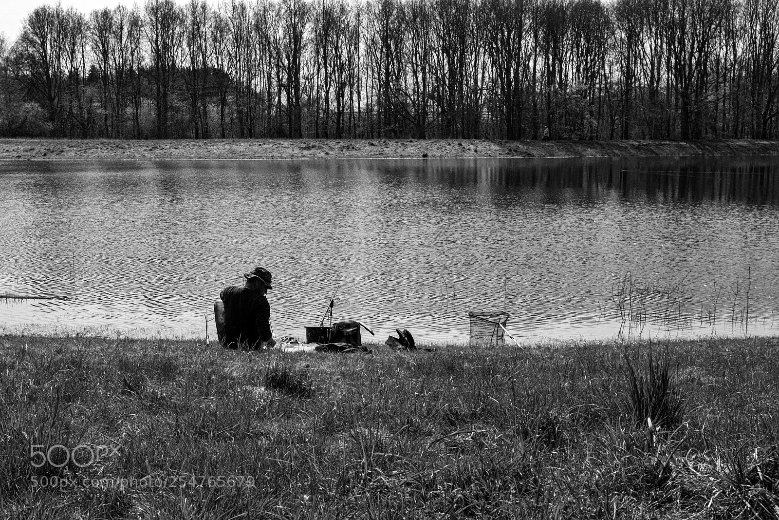 Fujifilm X100T sample photo. Fisherman photography
