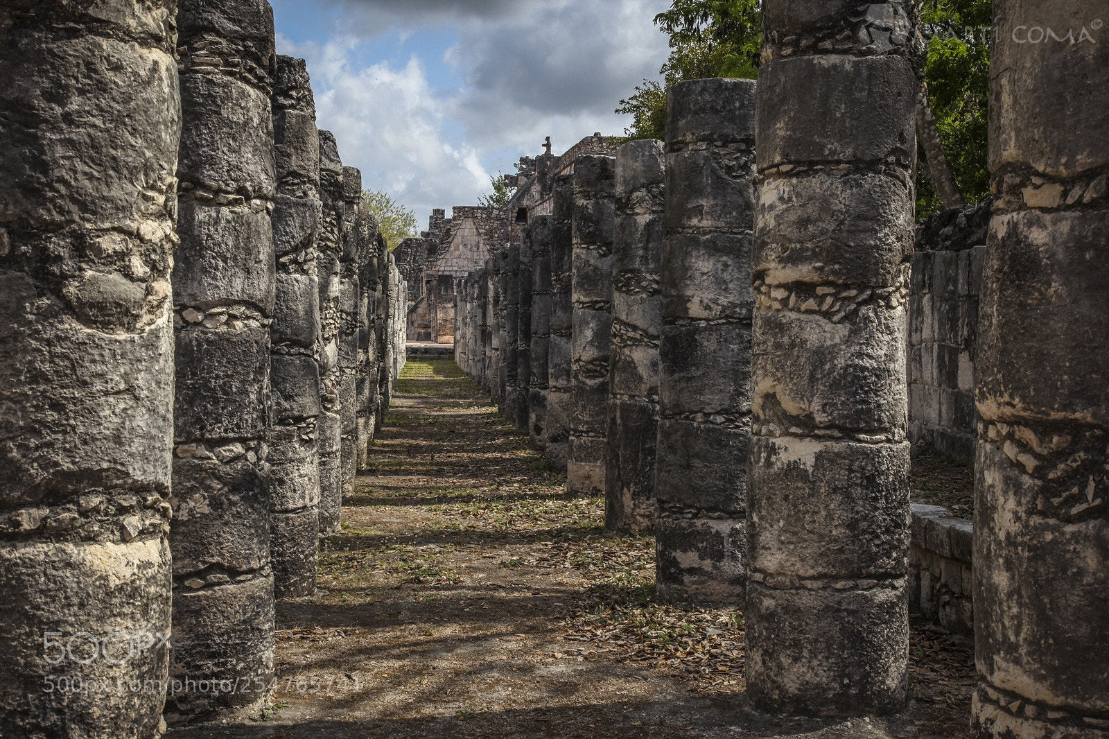 Canon EOS 5D Mark II sample photo. Temple dels guerrers i photography
