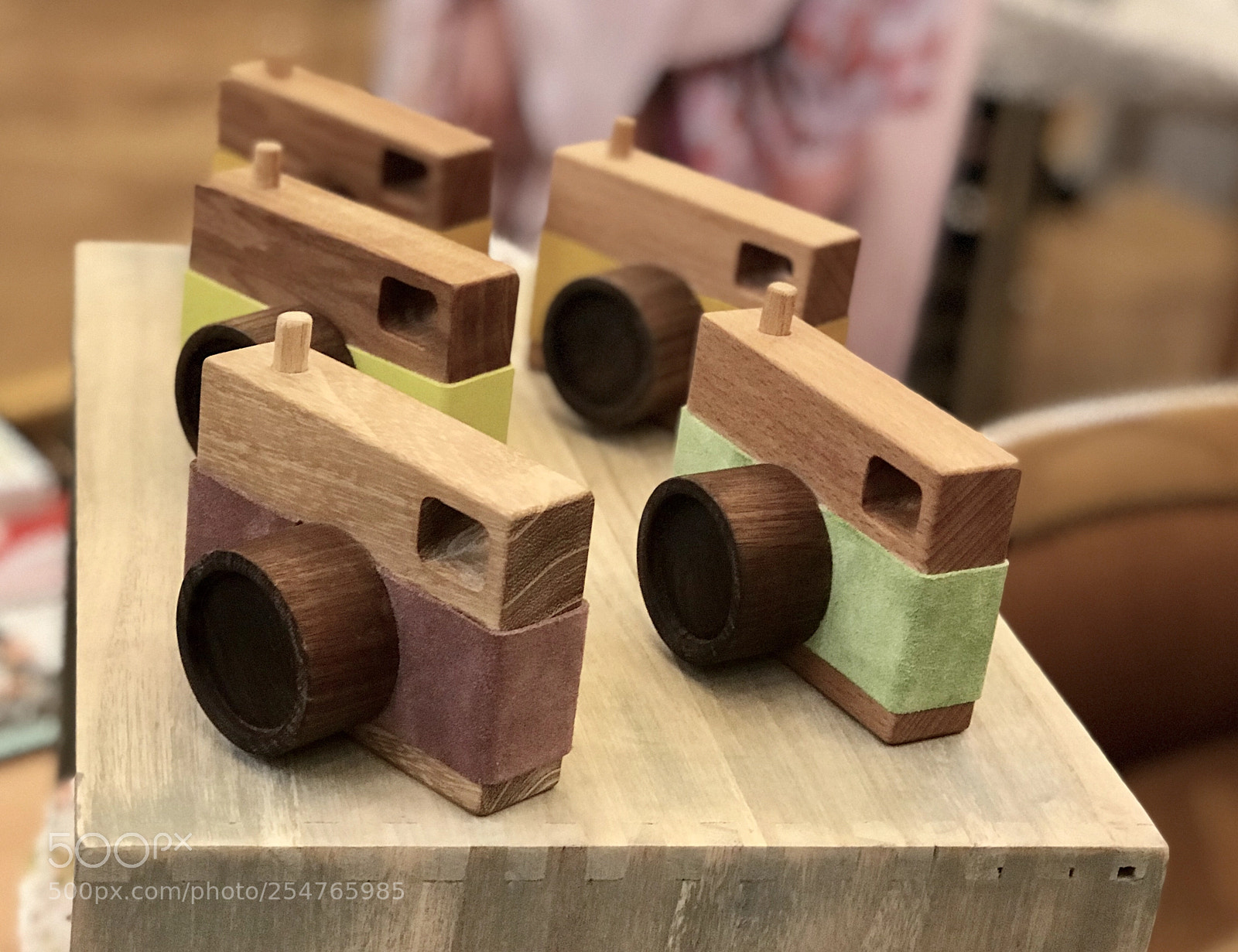 Apple iPhone 7 Plus sample photo. Cute wooden toy cameras photography