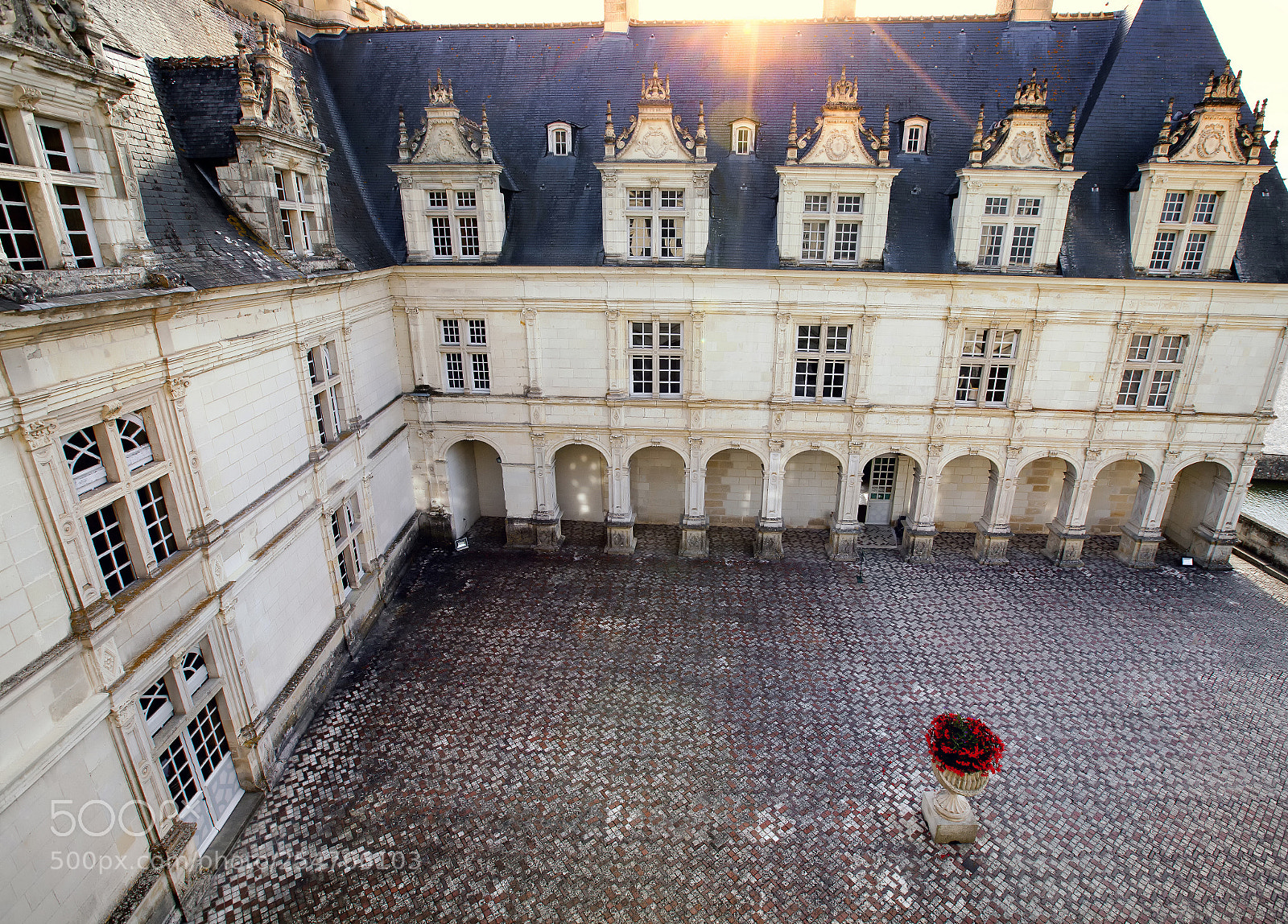 Canon EOS 5D Mark II sample photo. Ch teau de villandry photography