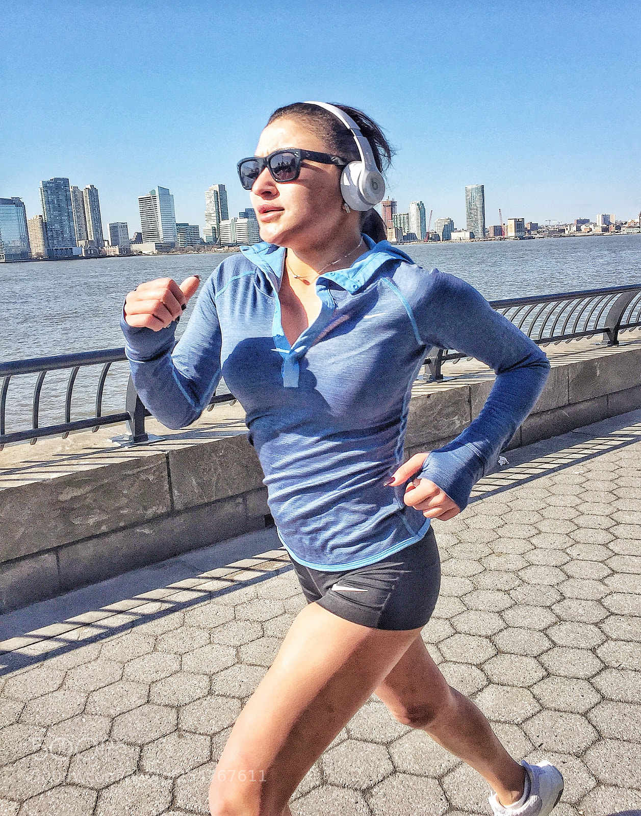 Apple iPhone 6 sample photo. Sporty girl, nyc. photography