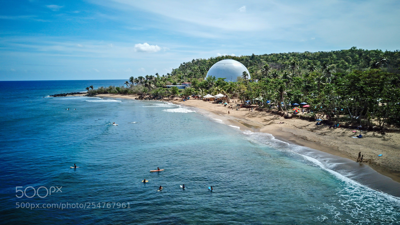 DJI FC220 sample photo. Domes beach, rincon photography