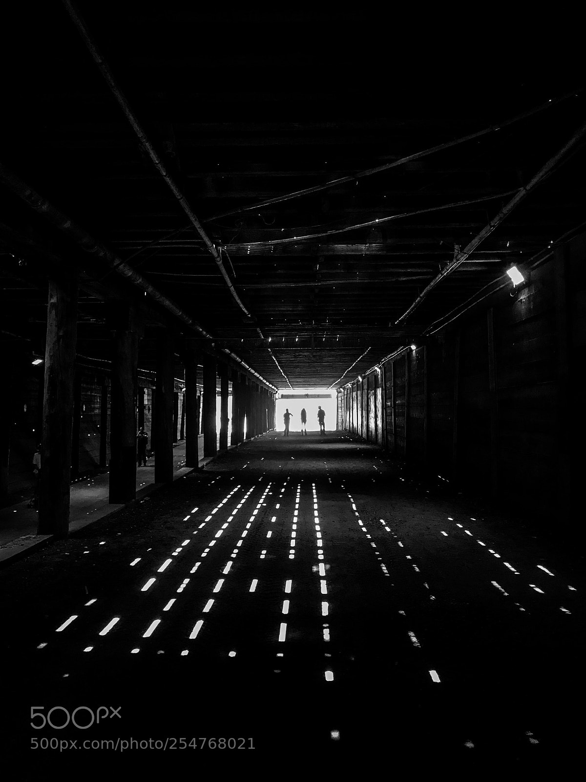 Apple iPhone 7 Plus sample photo. Light in the tunnel photography