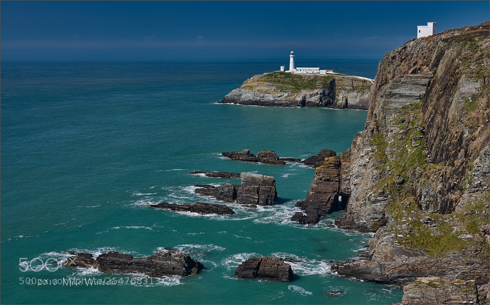 Nikon D7200 sample photo. South stack lighthouse and photography