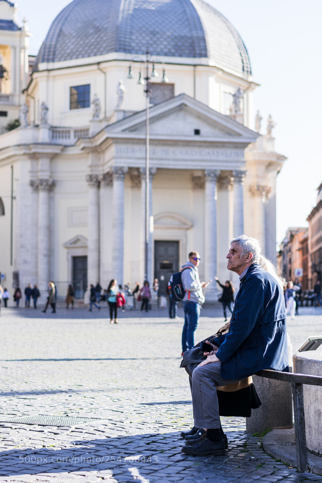 Nikon D3300 sample photo. An elderly tourist photography