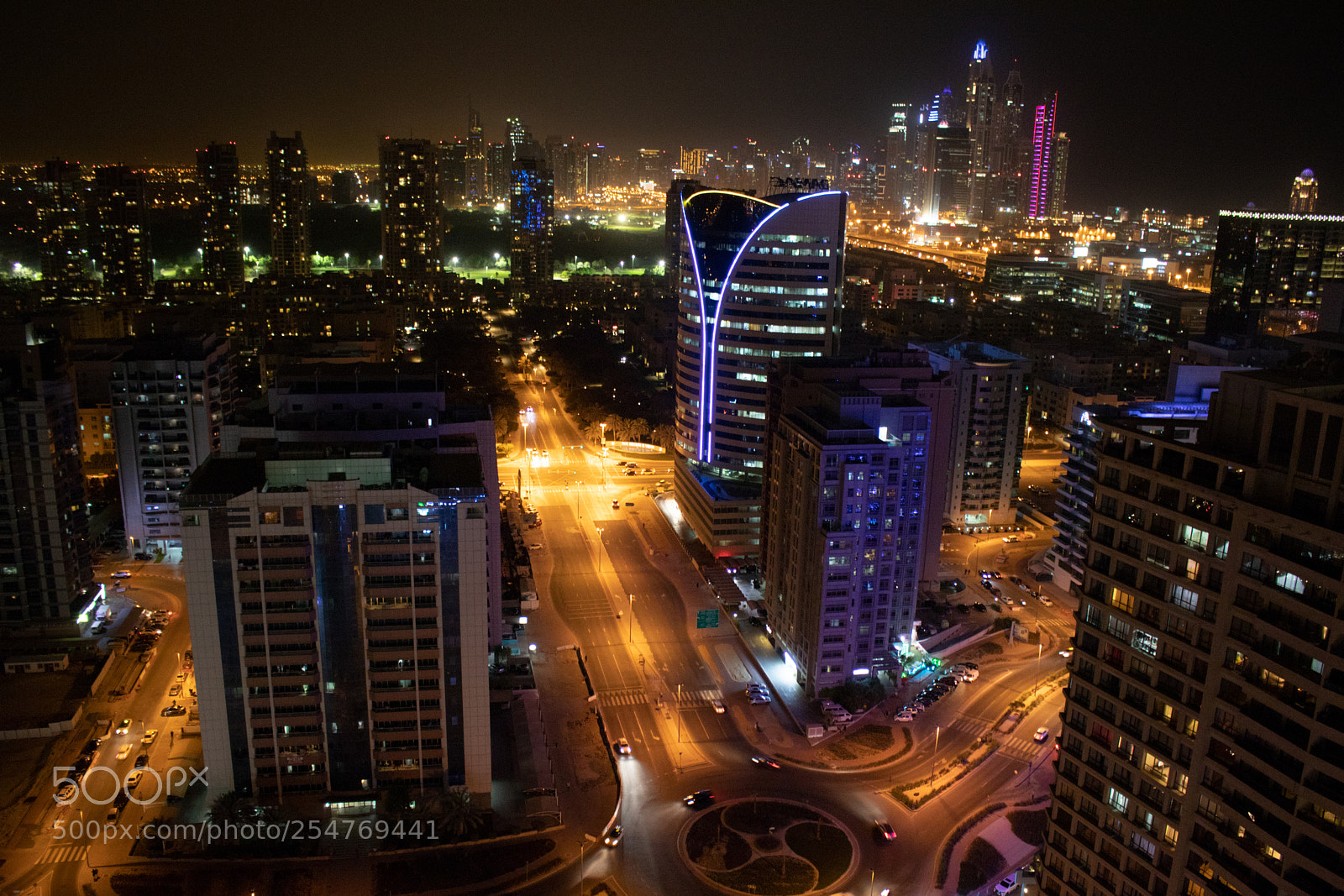 Canon EOS 80D sample photo. Dubai at night photography