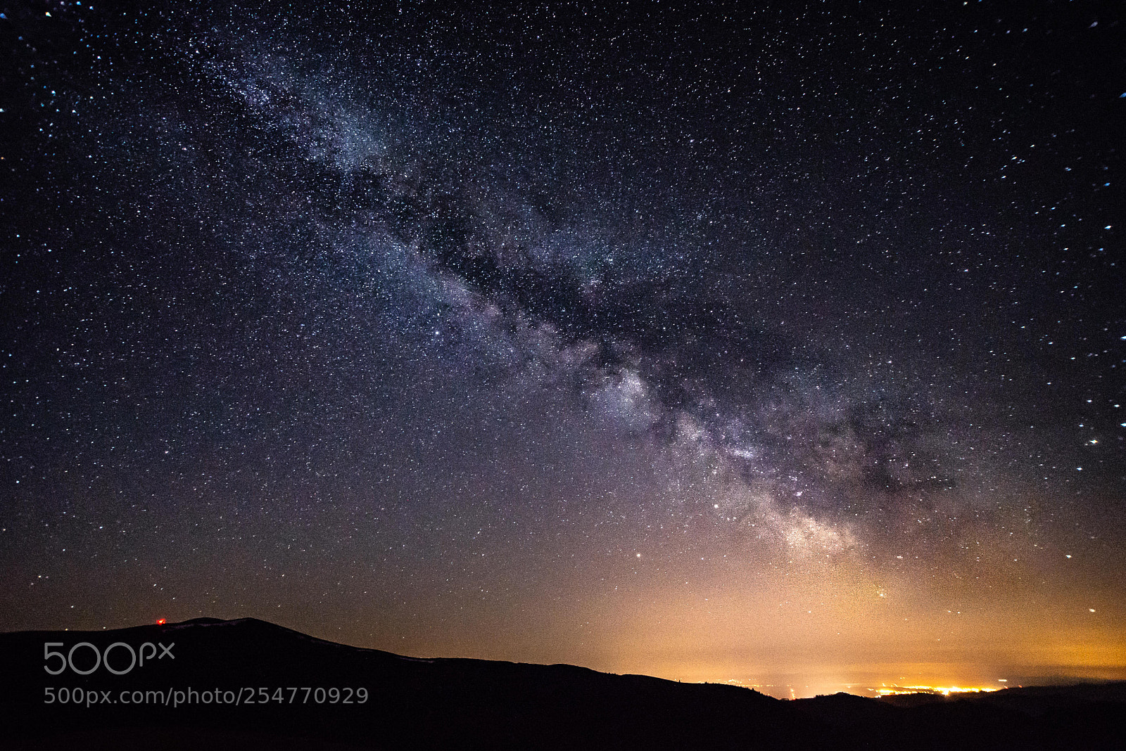 Nikon D610 sample photo. Romantic night skies photography
