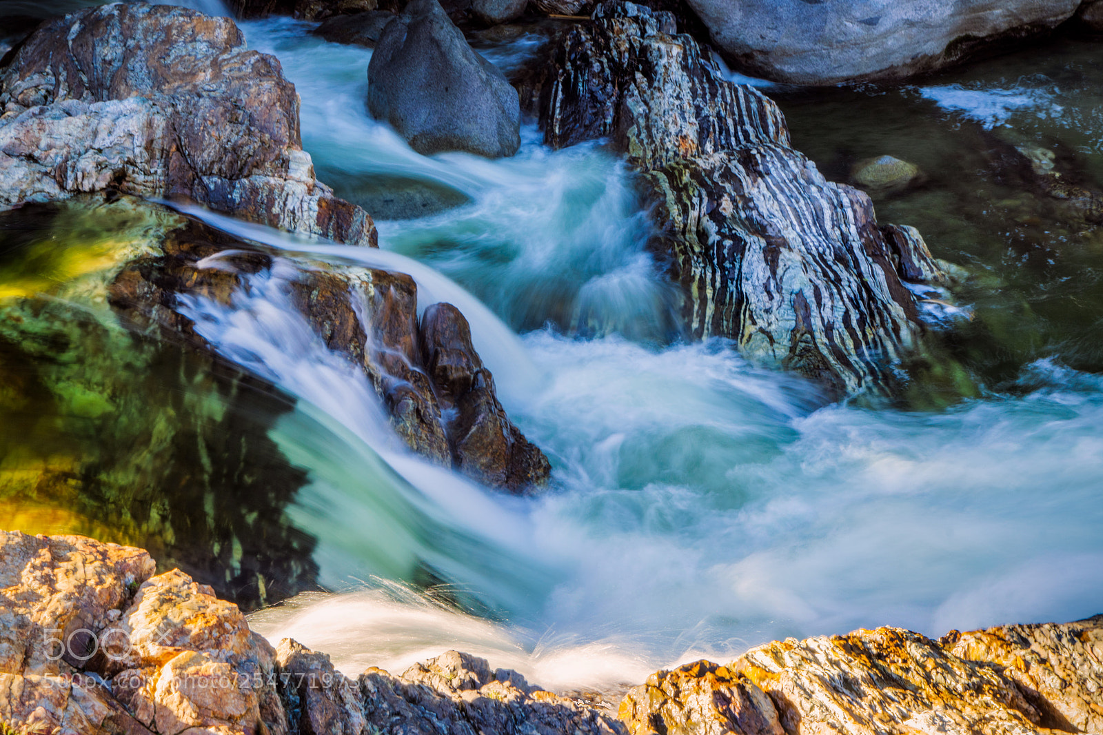 Sony a6000 sample photo. Rushing water on kaweah photography