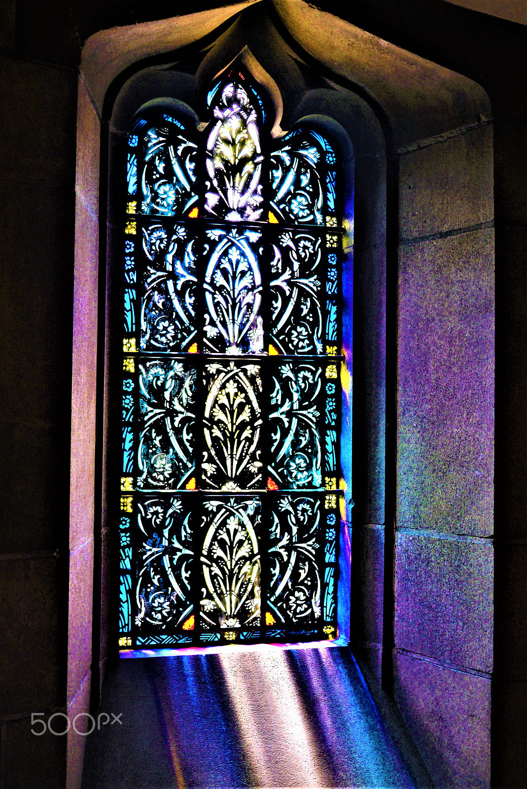 Nikon D610 sample photo. Church window photography