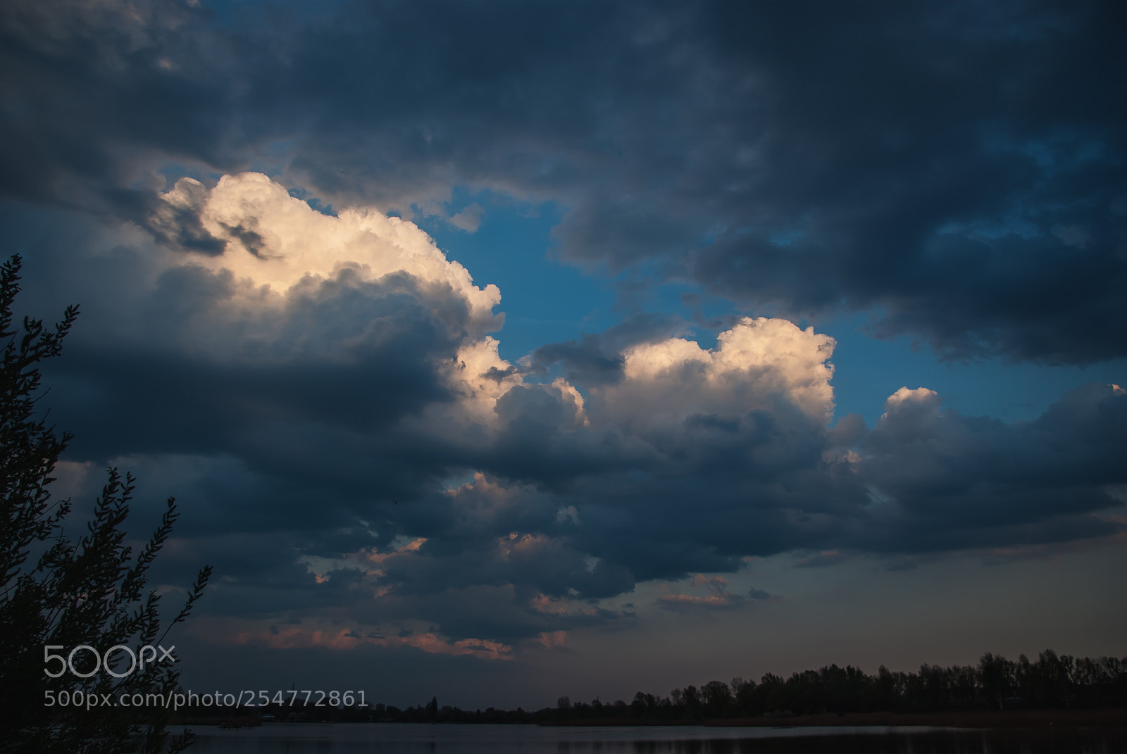 Pentax K10D sample photo. Sunset photography