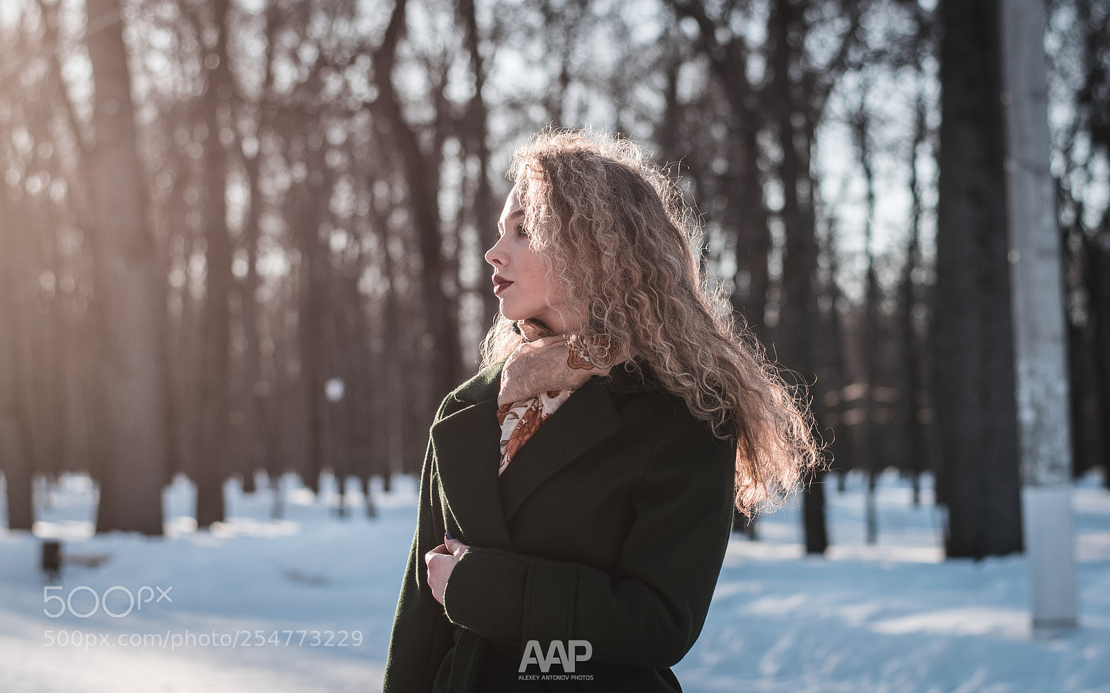 Nikon D5300 sample photo. Anastasya when the winter photography